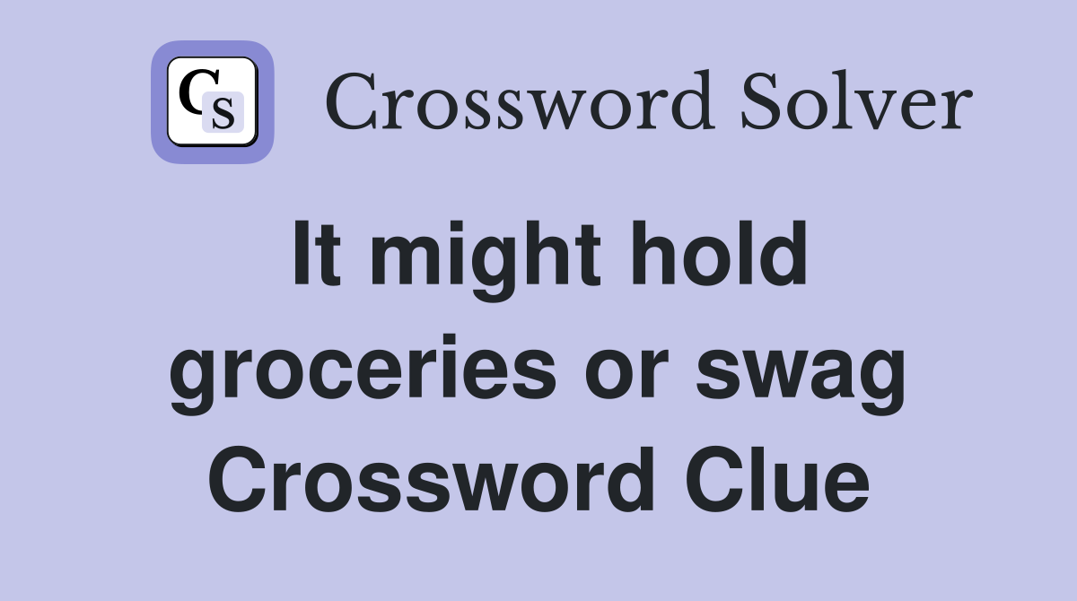 Like groceries often crossword clue